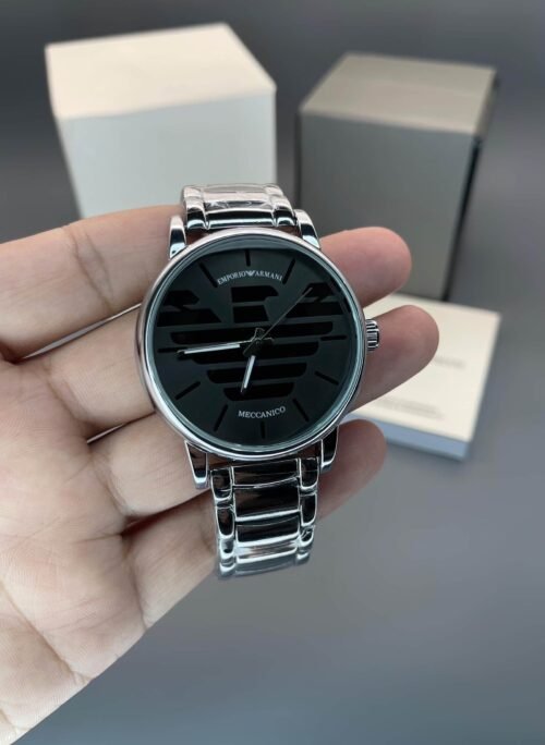 Emporio Armani Meccanico Silver