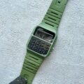 CASIO CALCULATOR GREEN