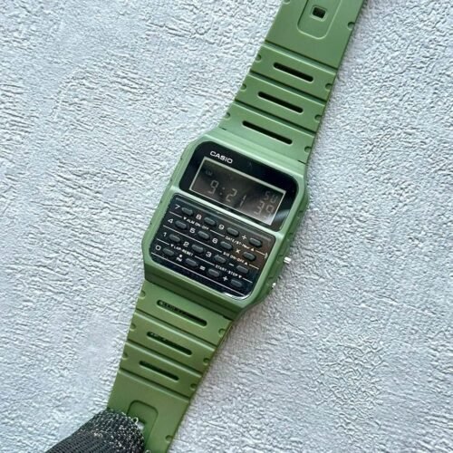 CASIO CALCULATOR GREEN