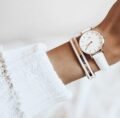 DW Rosegold White Bracelet