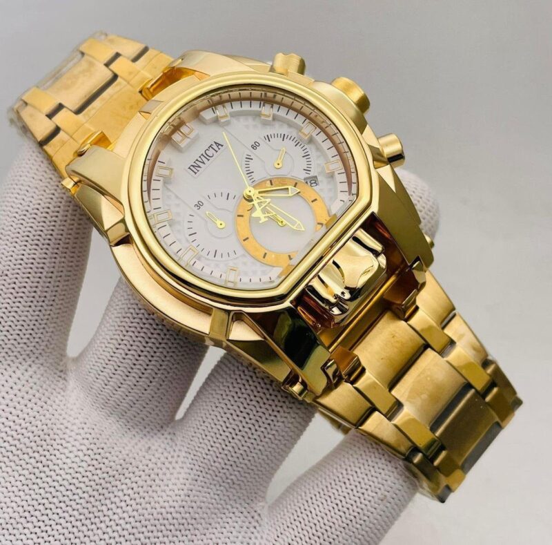 INVICTA RESERVE Gold & White
