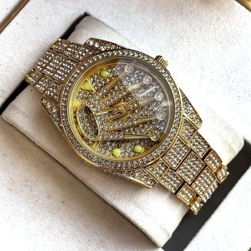 ROLEX LOGO ROTATING GOLD