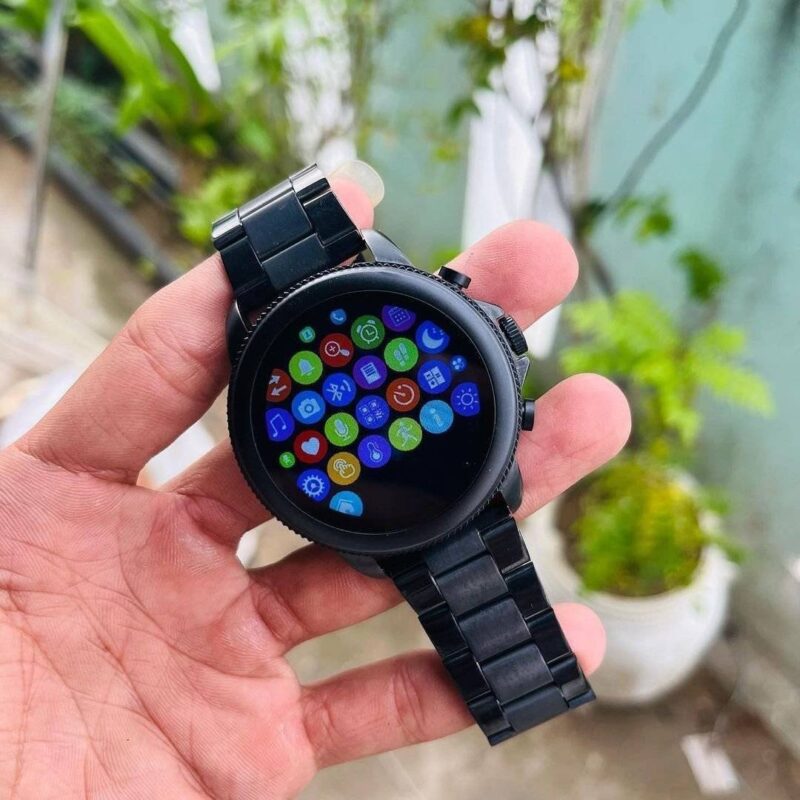 FOSSIL GEN 6 BLACK METAL EDITION