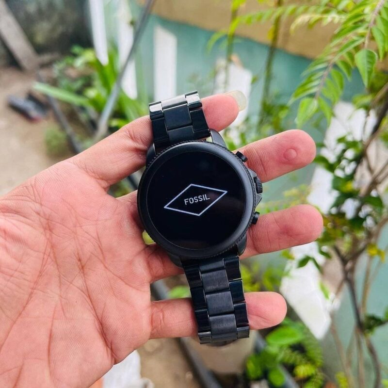 FOSSIL GEN 6 BLACK METAL EDITION