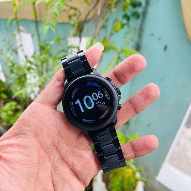 FOSSIL GEN 6 BLACK METAL EDITION