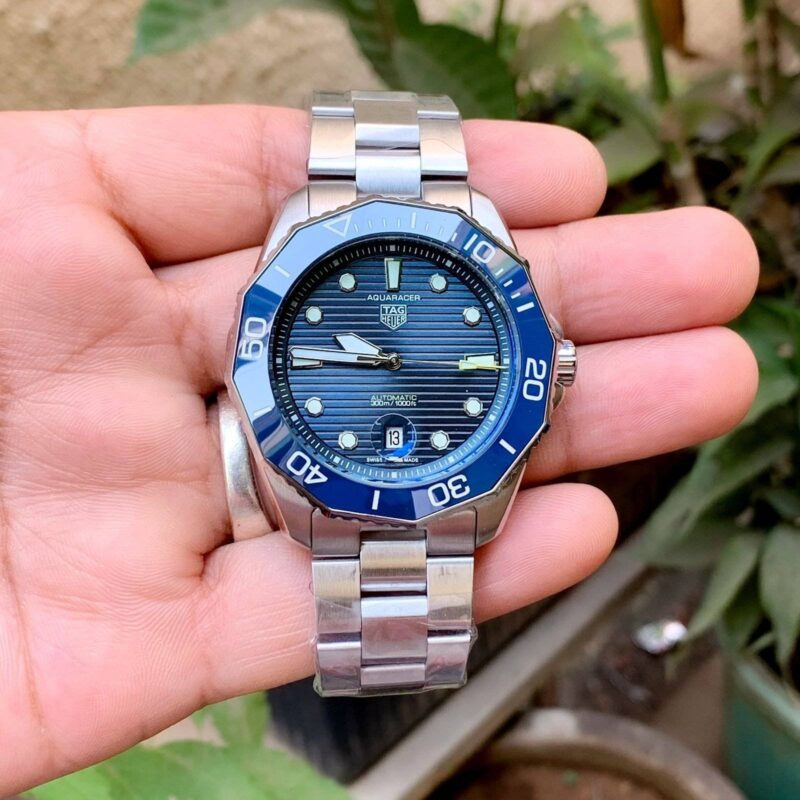 Tag Heuer Aquaracer Silver & Blue
