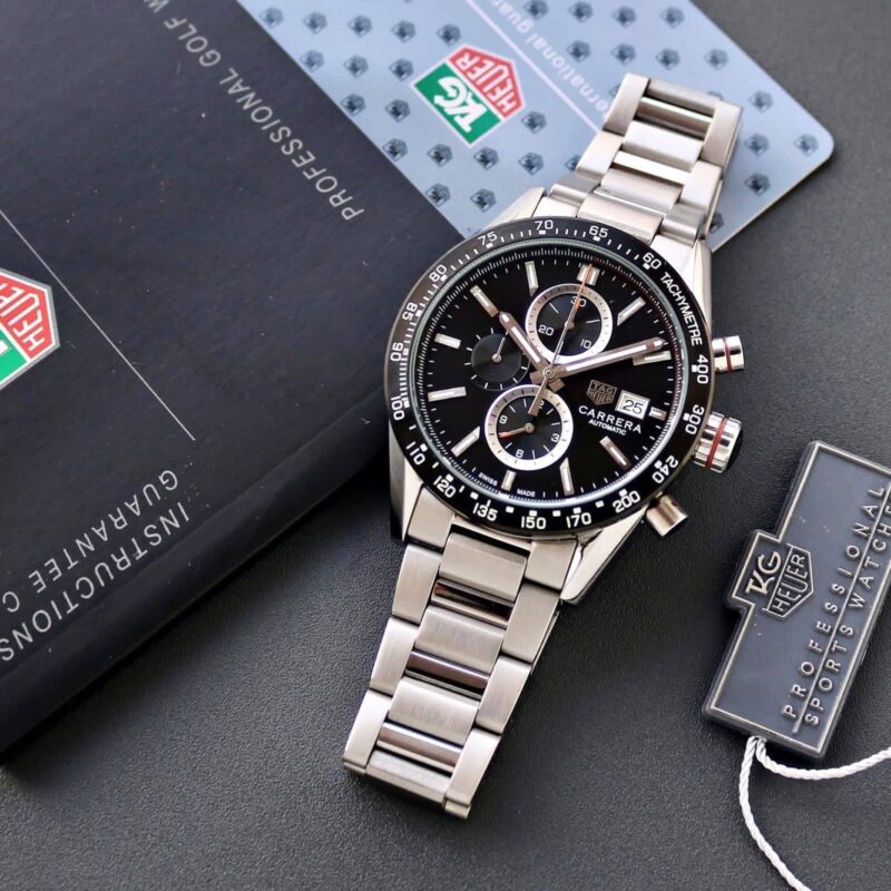 TAG Heuer chronograph Black Dial