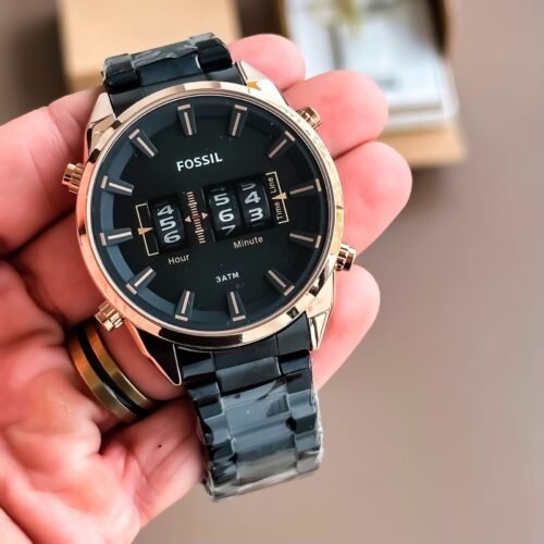 Fossil Drum roller Black