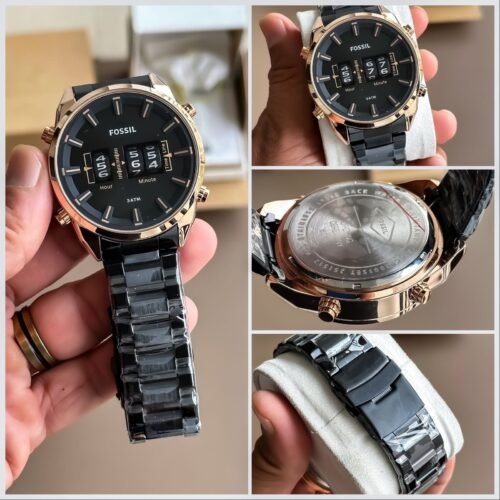 Fossil Drum roller Black