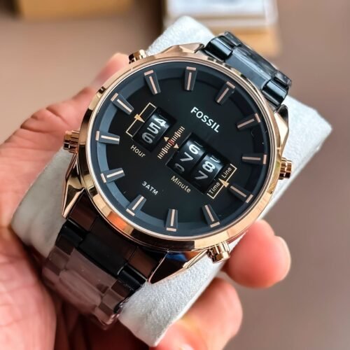 Fossil Drum roller Black