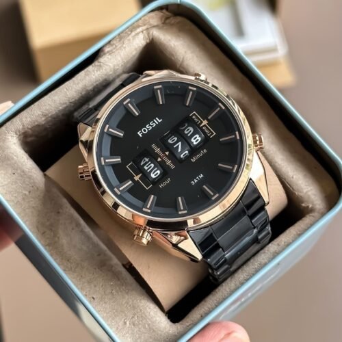 Fossil Drum roller Black