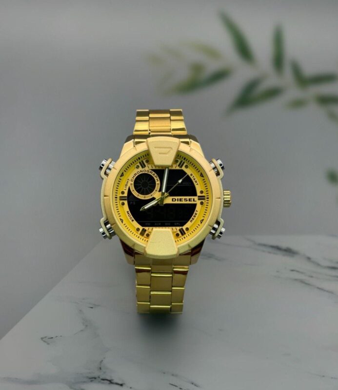 Diesel Digital bar Golden