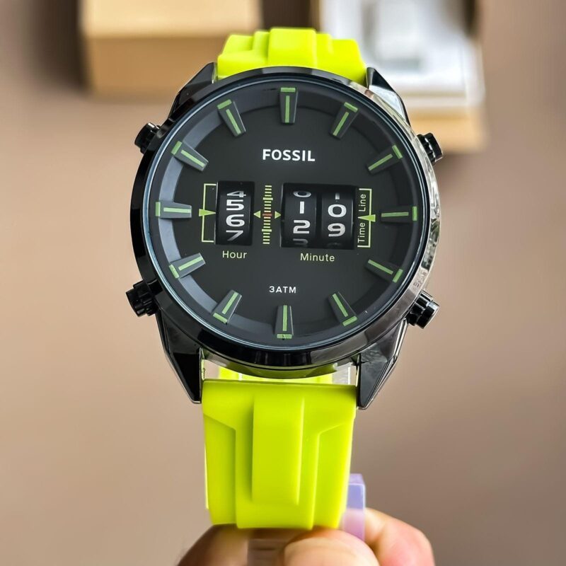 Fossil Drum Roller Neon
