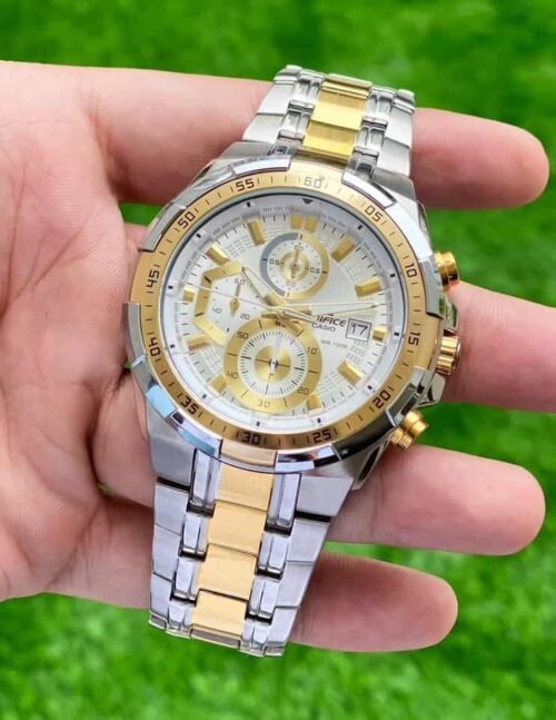 Casio edifice EFR-539 Gold & White
