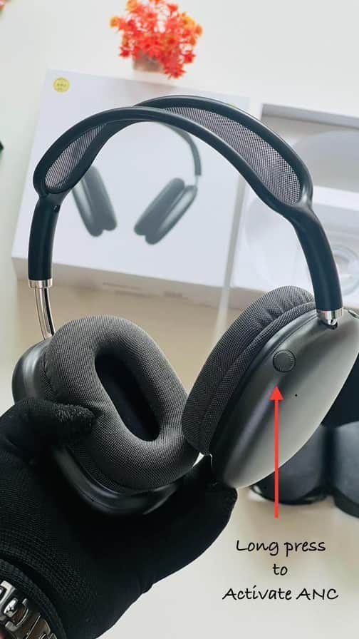 AIRPODS MAXX BLACK