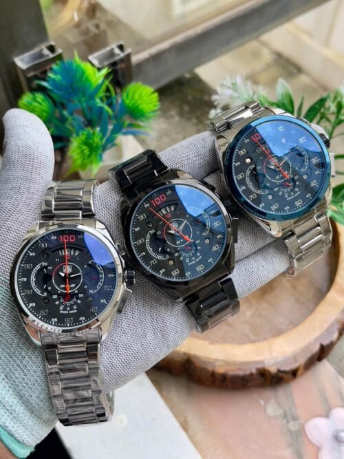Tag Heuer SLS Silver & Blue