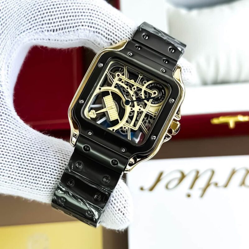 Cartier Santos Dumont Black