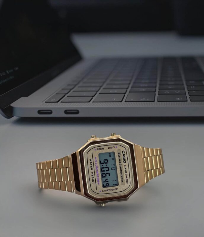 Casio Vintage Rose gold