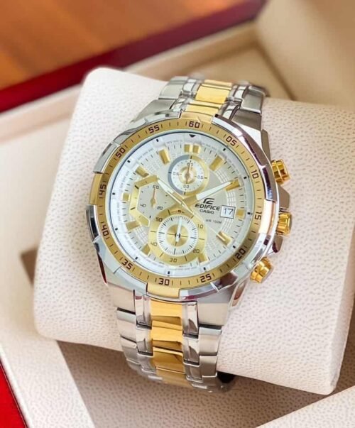 Casio edifice EFR-539 Gold & White