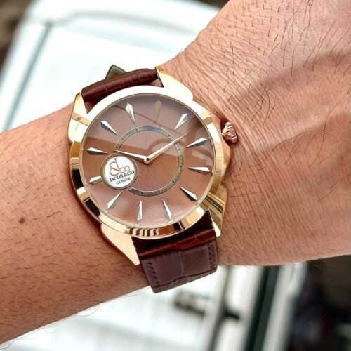Jacob & Co Brown Strap