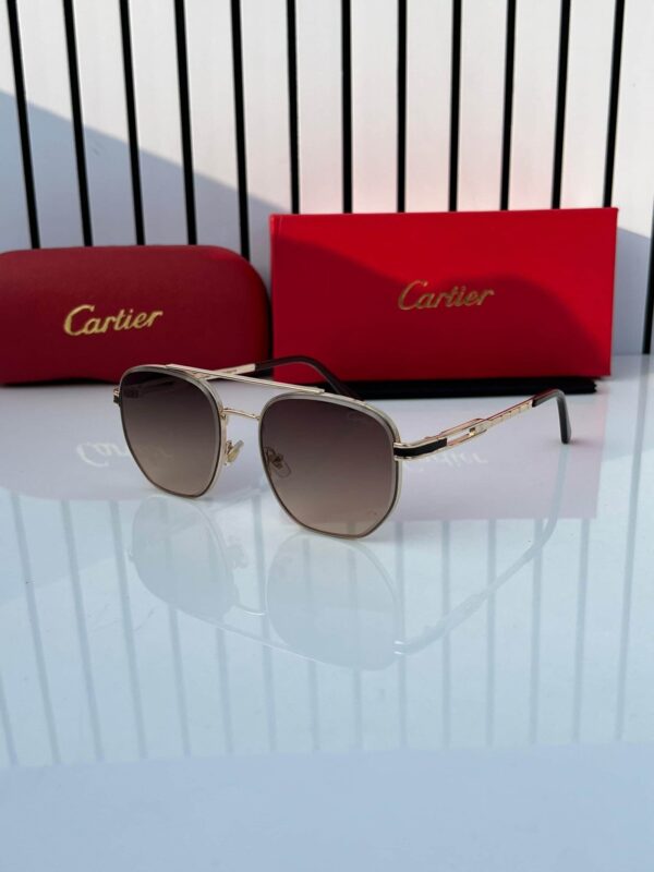 Cartier Sunglass 152 gold brown