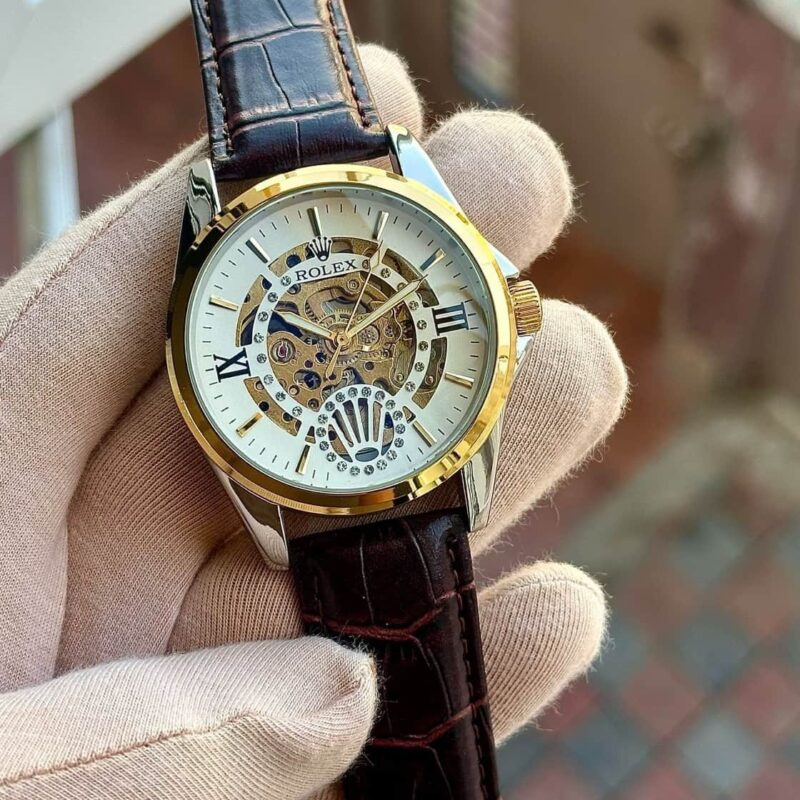 Rolex Automatic Silver And Golden
