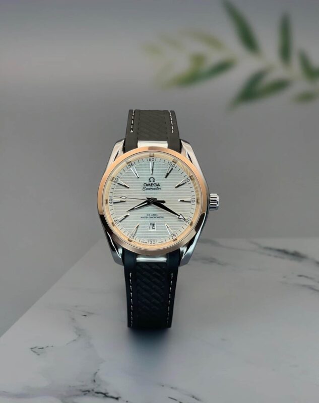 Omega Aqua Terra White Dial