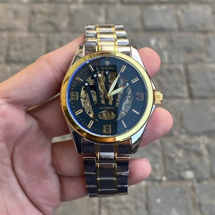 Rolex Fully Automatic Silver Gold